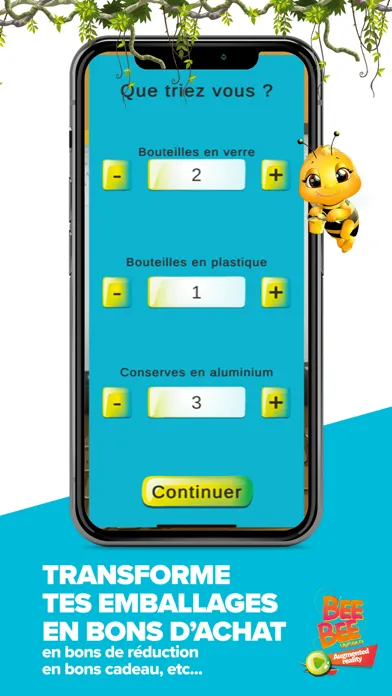 Zrzuty ekranu BeeBee World Réalité Augmentée